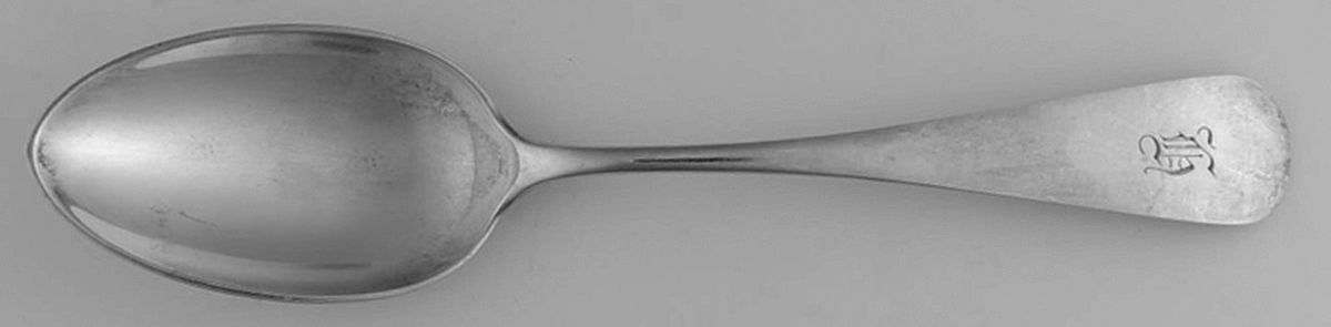 Old English Antique (Reed&Barton, Strl) Place/Oval Soup Spoon by Reed & Barton-1