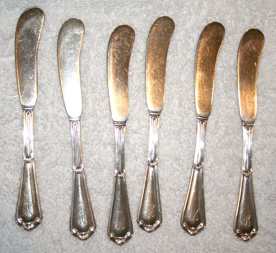 La Salle (Sterling, 1928) Flat Handle Butter Spreader by Reed & Barton-1