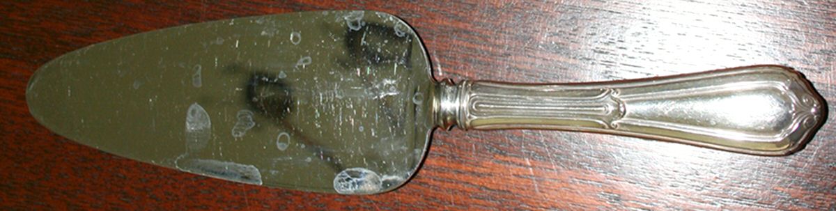 La Salle (Sterling, 1928) Pie Server with Stainless Blade by Reed & Barton-1