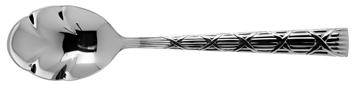 Sandlebrook (Stainless) Sugar Shell Spoon by Roberts & Belk-1