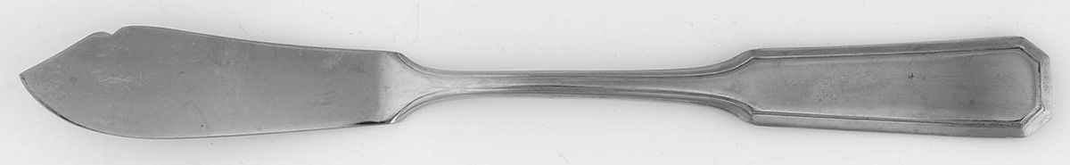 Rhh1 (Stainless) Flat Handle Master Butter Knife by Royal Household-1