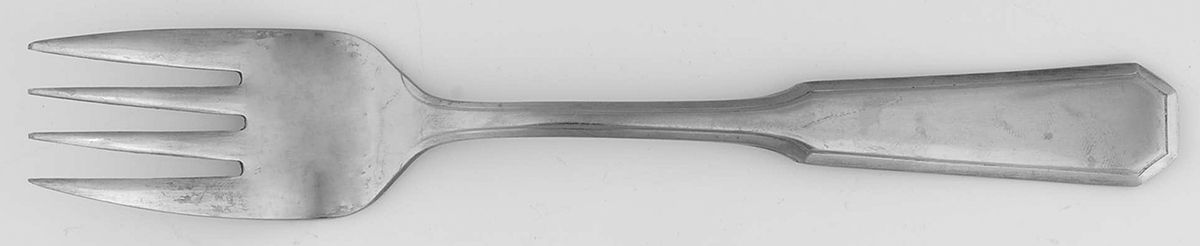 Rhh1 (Stainless) Medium Solid Cold Meat Serving Fork by Royal Household-1
