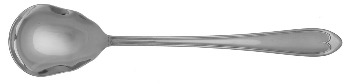 Oval Thread (Stainless) Oversize Solid Salad Serving Spoon by Reed & Barton-1