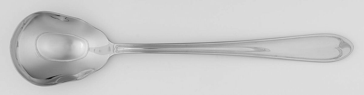 Oval Thread (Stainless) Anniversary Oversized Solid Salad Serving Spoon by Reed & Barton-1