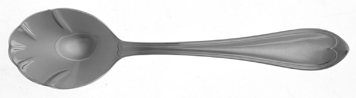 Oval Thread (Stainless) Anniversary Sugar Shell Spoon by Reed & Barton-1