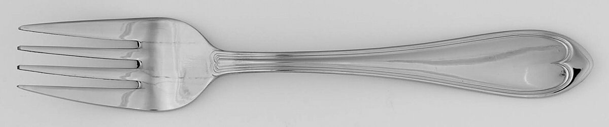 Oval Thread (Stainless) Individual Anniversary Salad Fork by Reed & Barton-1