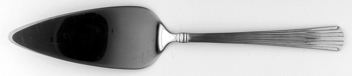 Fluted Elegance (Stainless) All Stainless Pie Server by Reed & Barton-1