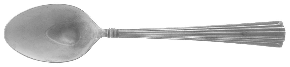Fluted Elegance (Stainless) Place/Oval Soup Spoon by Reed & Barton-1