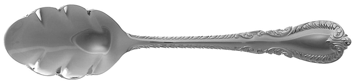 Louis Philippe (Stainless) Sugar Shell Spoon by Reed & Barton-1