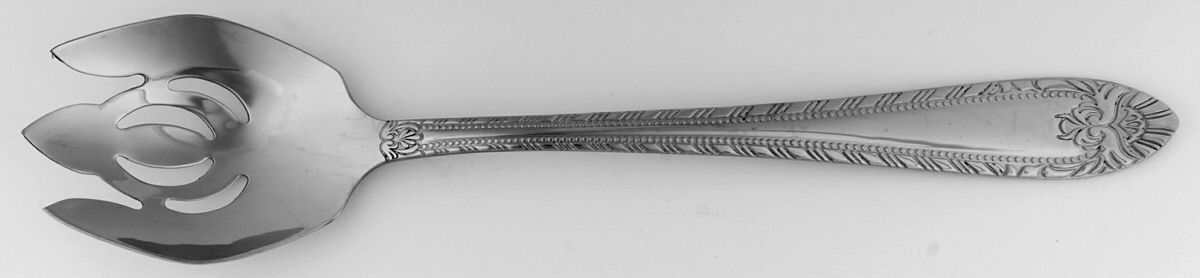 Royal Britannia (Stainless) Oversize Solid Salad Servng Fork by Reed & Barton-1