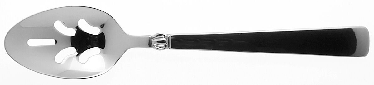 Sanderling (Stainless) Pierced Tablespoon (Serving Spoon) by Reed & Barton-1