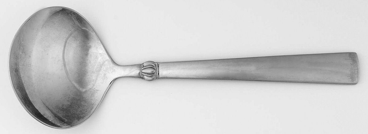 Sanderling (Stainless) Solid Gravy Ladle by Reed & Barton-1