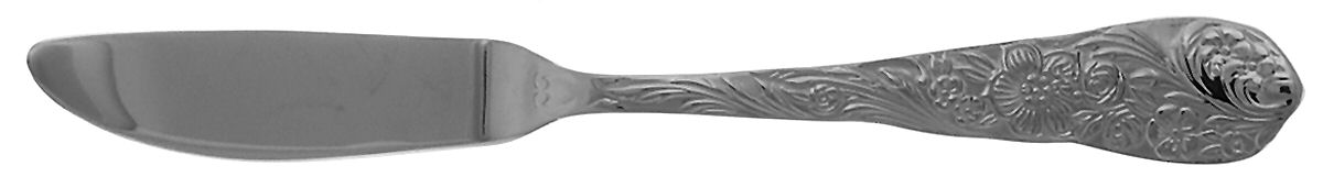 Flora (Stainless) Flat Handle Master Butter Knife by Reed & Barton-1