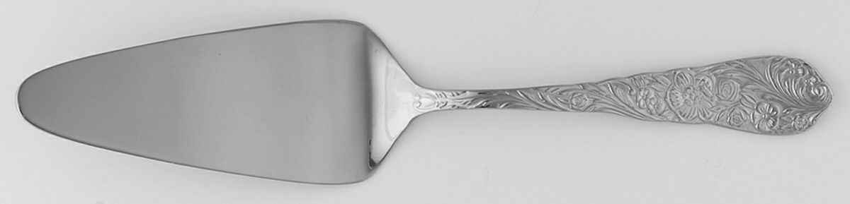 Flora (Stainless) All Stainless Pie Server by Reed & Barton-1