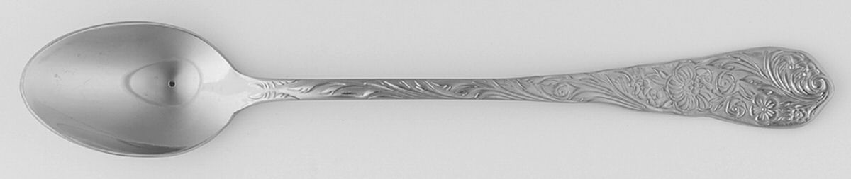 Flora (Stainless) Iced Tea Spoon by Reed & Barton-1
