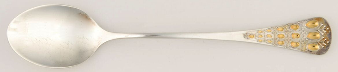 Romance (Sterling, Gold Acct) Teaspoon by Rosenthal-1