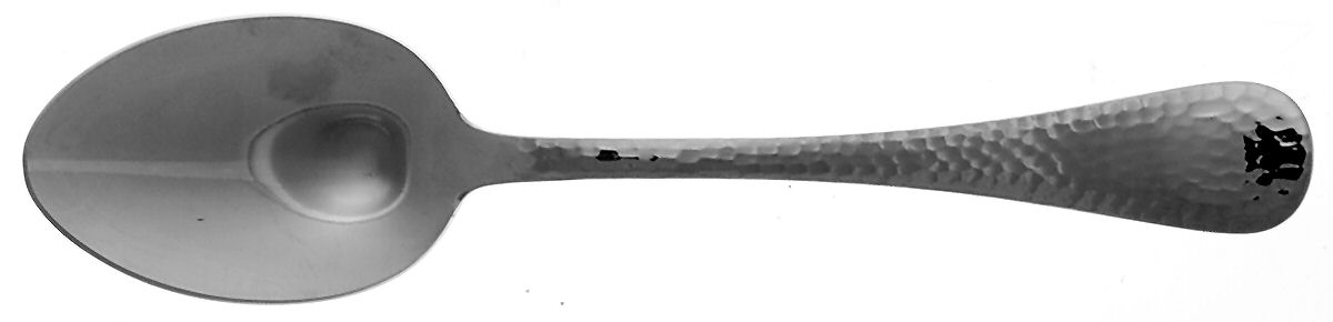 Olde English Hammered (Stainless) Tablespoon (Serving Spoon) by Reed & Barton-1