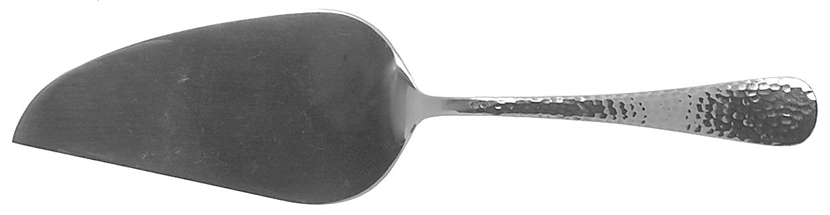 Olde English Hammered (Stainless) All Stainless Pie Server by Reed & Barton-1