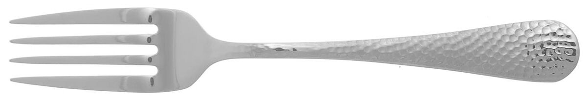 Olde English Hammered (Stainless) Large Individual Salad Fork by Reed & Barton-1