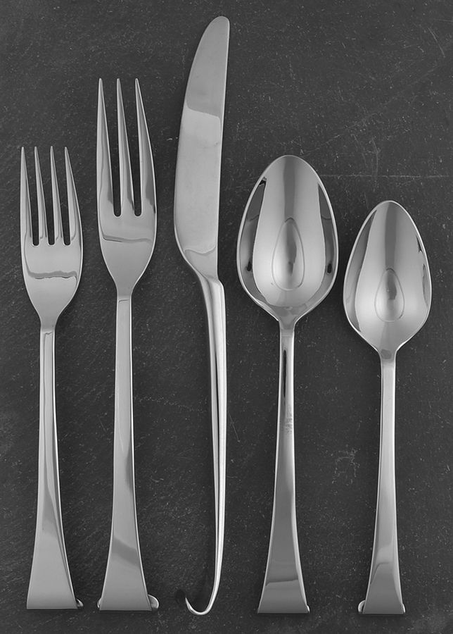 Cirrus (Stainless) 5 Piece Place Setting by Reed & Barton-1