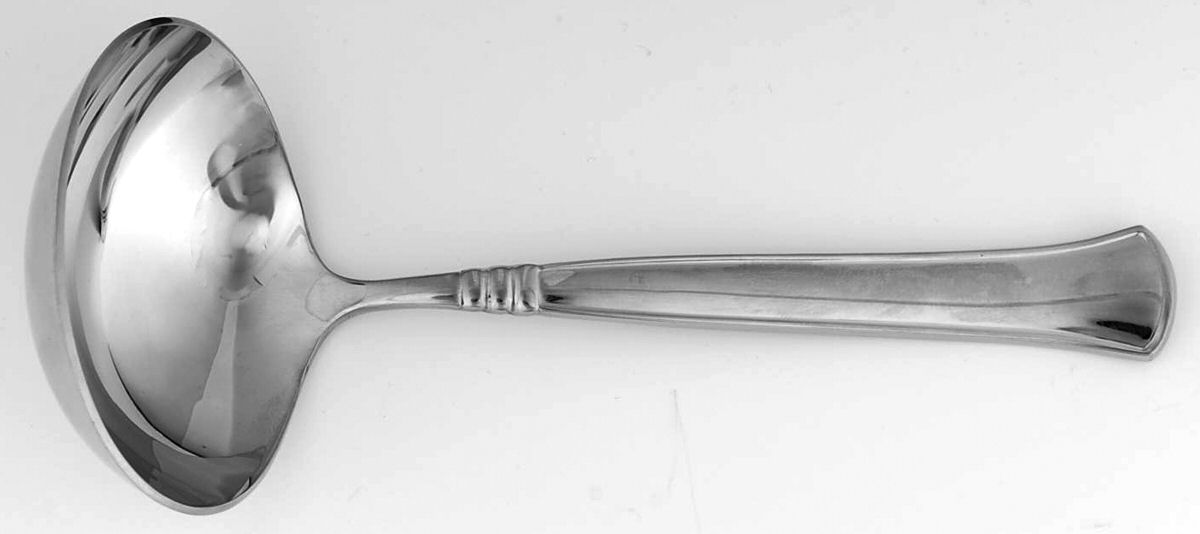 Sylvan (Stainless) Solid Gravy Ladle by Reed & Barton-1