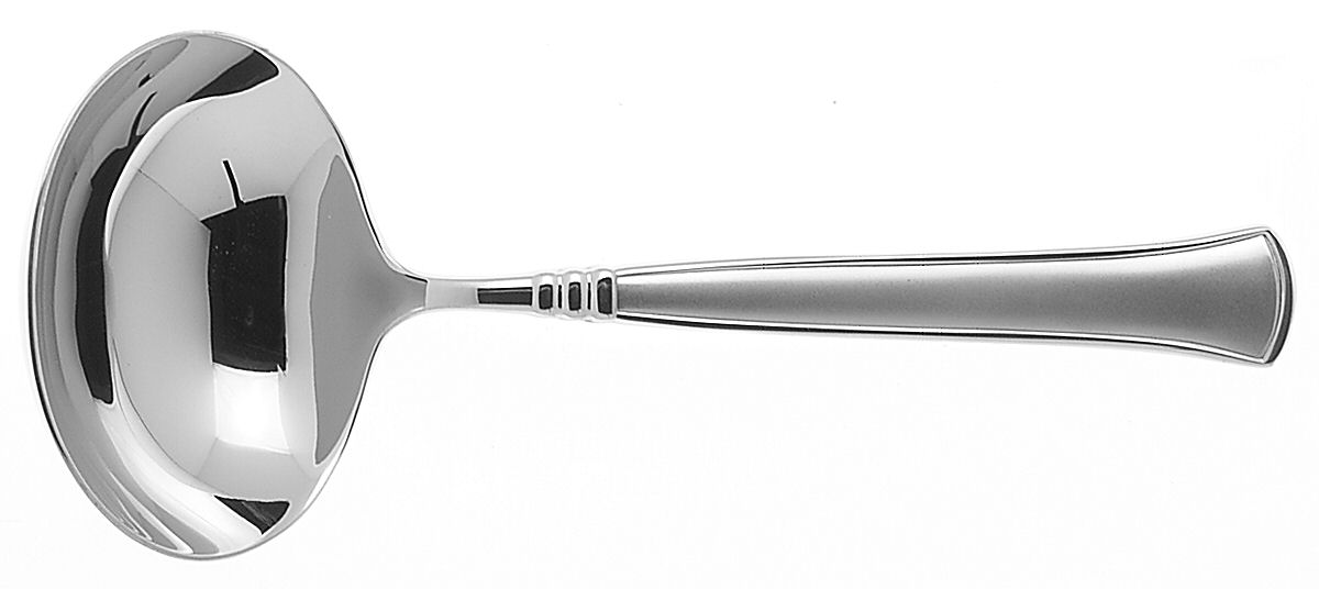 Sylvan-Matte Solid Gravy Ladle by Reed & Barton-1