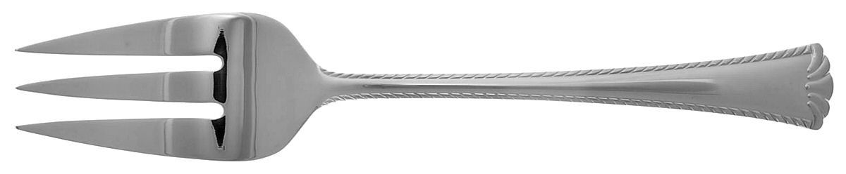 Hampshire (Stainless) Large Solid Cold Meat Serving Fork by Reed & Barton-1