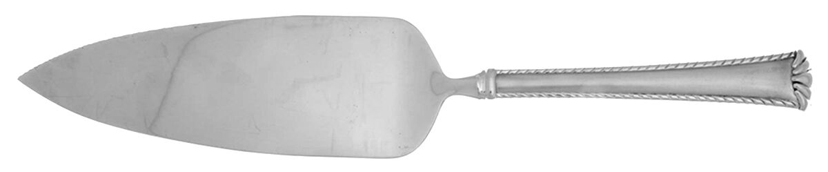Hampshire-Matte (Stainless) Pie Server with Serrated Stainless Blade HC by Reed & Barton-1