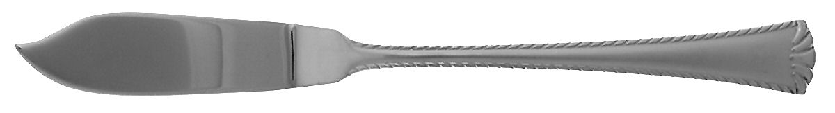 Hampshire-Matte (Stainless) Flat Handle Master Butter Knife by Reed & Barton-1