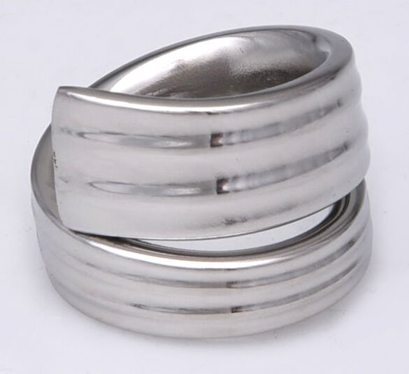 Sebring (Stainless) Finger Ring (Provide Size) HC by Reed & Barton-1