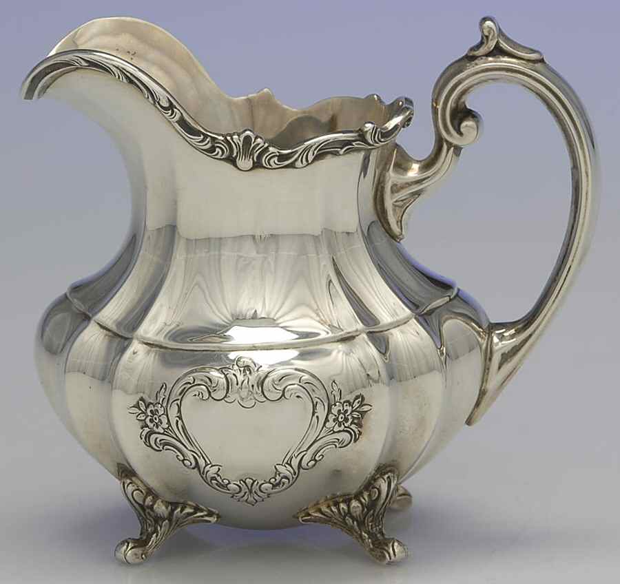 Hampton Court Shield (Strlg, Hlwr) Creamer by Reed & Barton-1