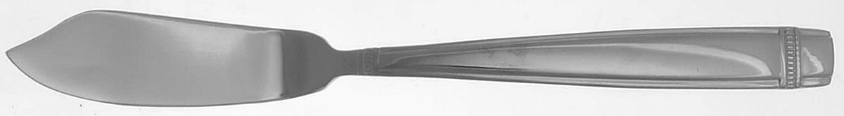 Durham (Stainless) Flat Handle Master Butter Knife by Reed & Barton-1