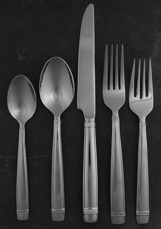 Durham (Stainless) 5 Piece Place Setting by Reed & Barton-1
