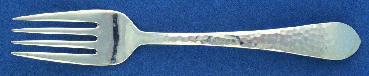 Silver Antique (Silverplate) Individual Salad Fork by Reed & Barton-1