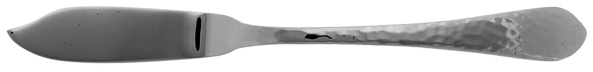 Silver Antique (Silverplate) Flat Handle Master Butter Knife by Reed & Barton-1