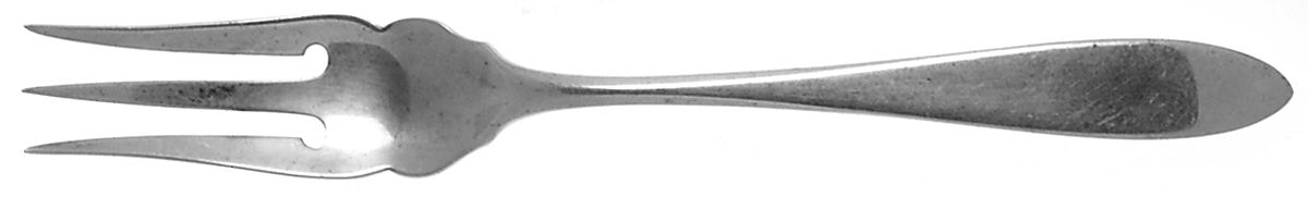 Broad Antique (Sterling) Lemon Fork by Reed & Barton-1