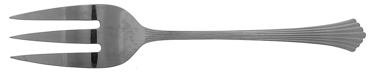 Arcadia Medium Solid Cold Meat Serving Fork by Royal Gallery-1