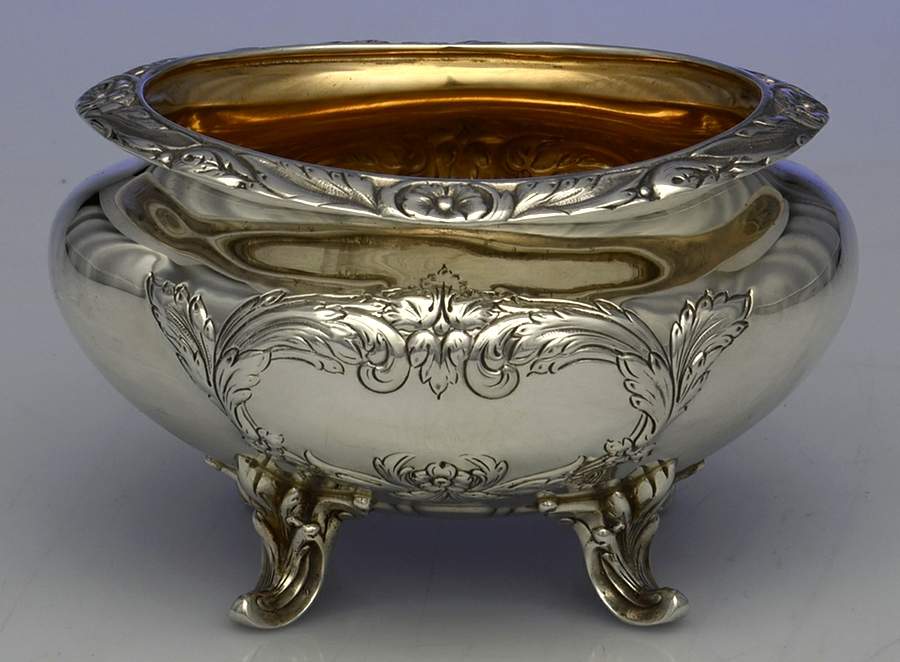Burgundy (Sterling, Hollowware)  Waste Bowl by Reed & Barton-1
