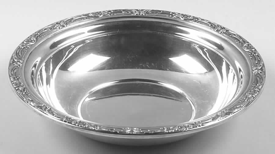 Burgundy (Sterling, Hollowware)  Sterling Round Vegetable by Reed & Barton-1