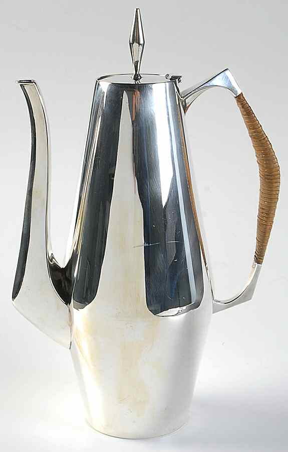 Diamond (Sterling, Hollowware) Coffee Pot by Reed & Barton-1