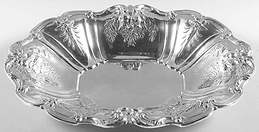 Francis I (Sterling, Hlwr, Eagle-R-Lion, Dated, Oval) Sterling Centerpiece by Reed & Barton-1