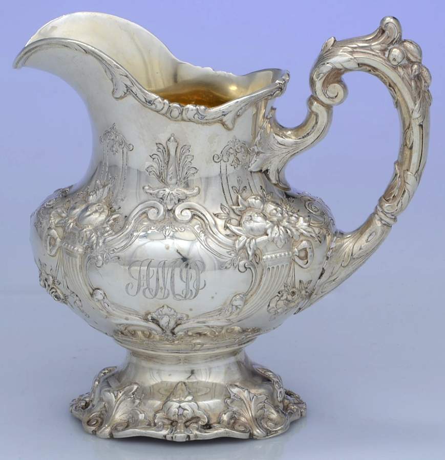 Francis I (Sterling, Hlwr, Eagle-R-Lion, Dated, Oval) Creamer by Reed & Barton-1
