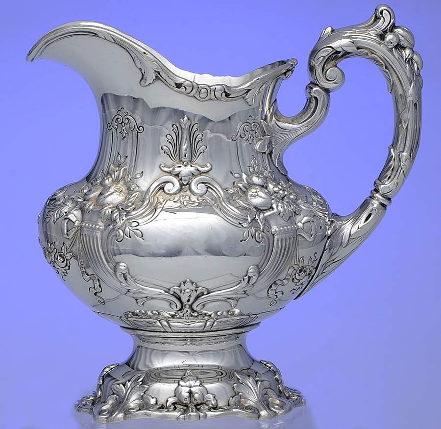 Francis I (Sterling, Hlwr, Eagle-R-Lion, Dated, Oval) Creamer by Reed & Barton-1