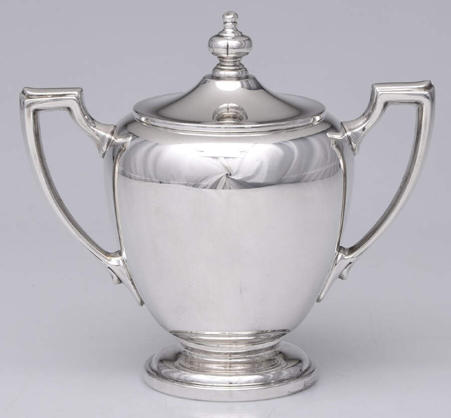Pointed Antique (Sterling, Hollowware) Sugar Bowl No Lid by Reed & Barton-1