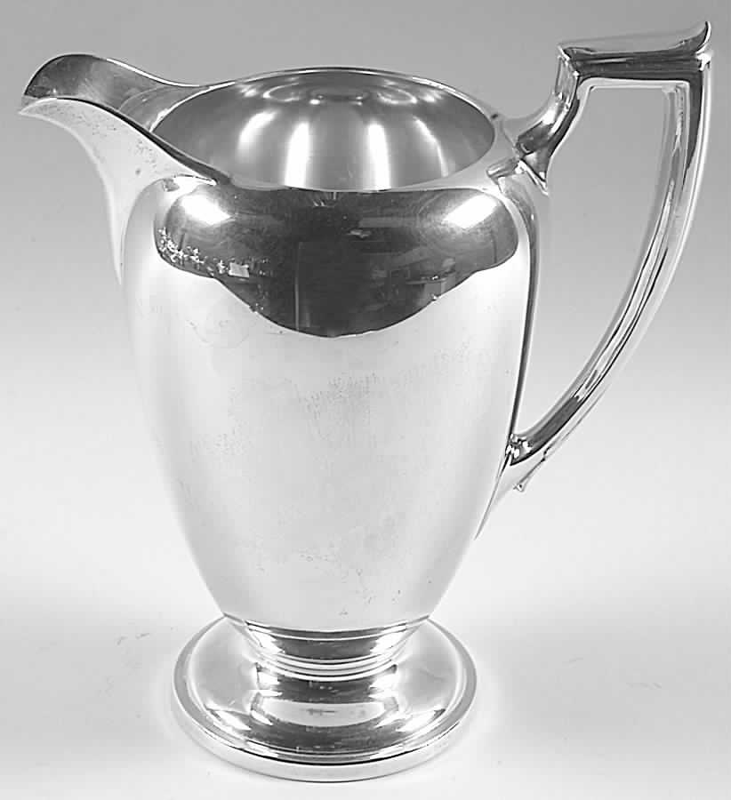 Pointed Antique (Sterling, Hollowware) 64 Oz Water Pitcher by Reed & Barton-1