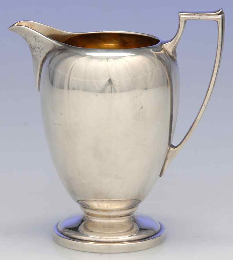 Pointed Antique (Sterling, Hollowware) Mini Creamer by Reed & Barton-1