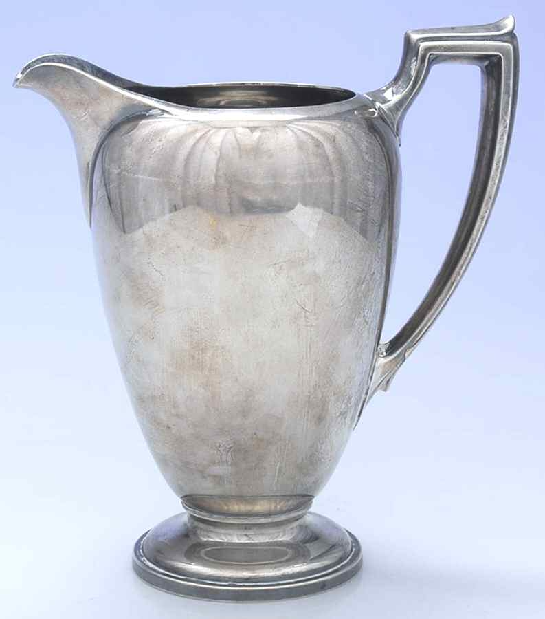 Pointed Antique (Sterling, Hollowware) 64 Oz Water Pitcher by Reed & Barton-1