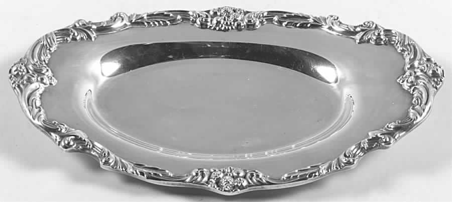 King Francis (Silverplate, Hollowware) Underplate for Gravy Boat by Reed & Barton-1