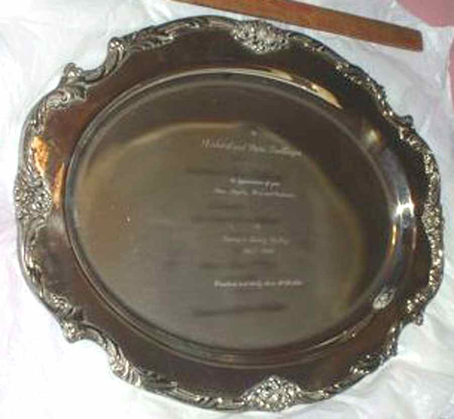 King Francis (Silverplate, Hollowware) Large Plated Meat Platter No Well by Reed & Barton-1