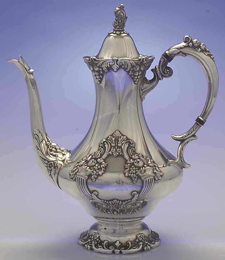 King Francis (Silverplate, Hollowware) Silverplate Coffee Pot by Reed & Barton-1